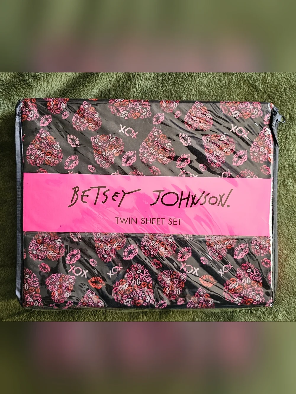 Betsey Johnson Twin Sheet Set